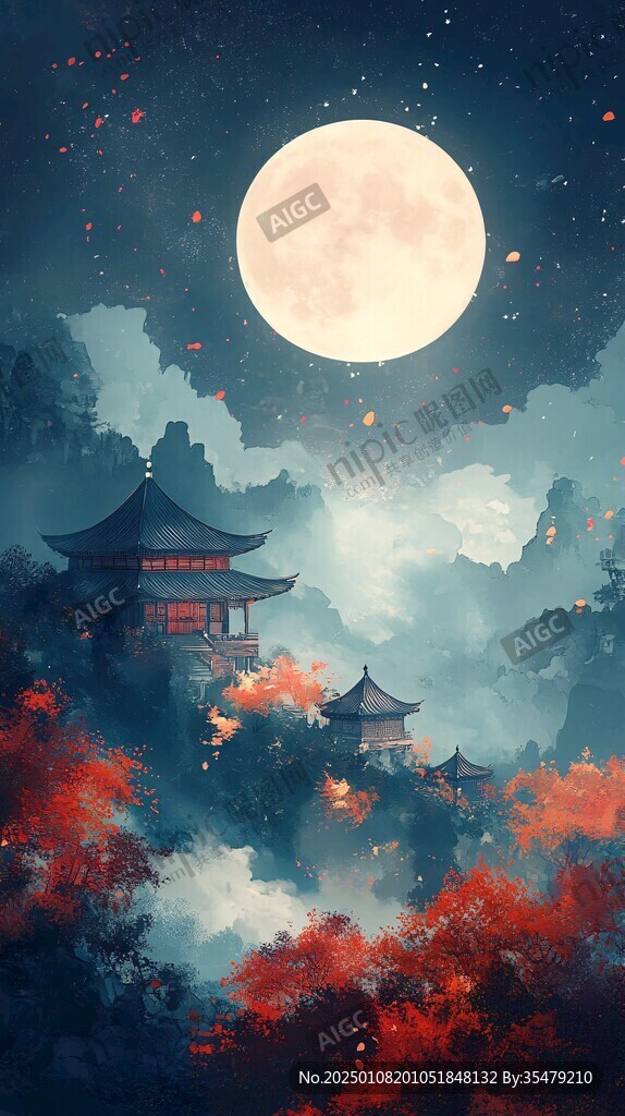 古风仙境天上宫阙