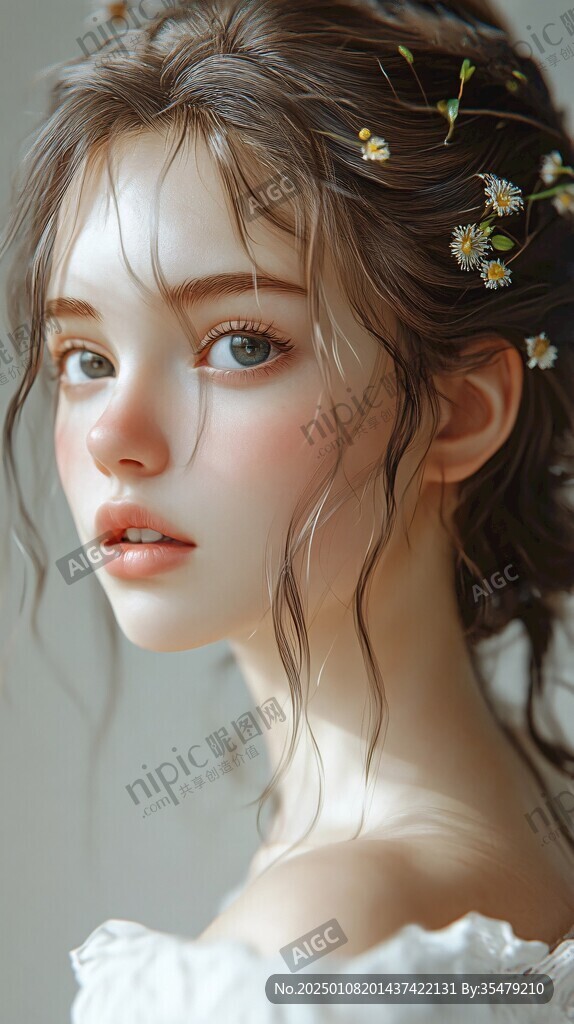 厚涂少女