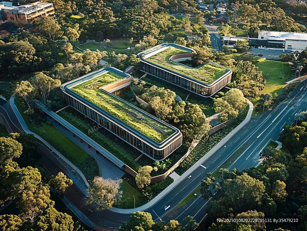 屋顶绿化社区