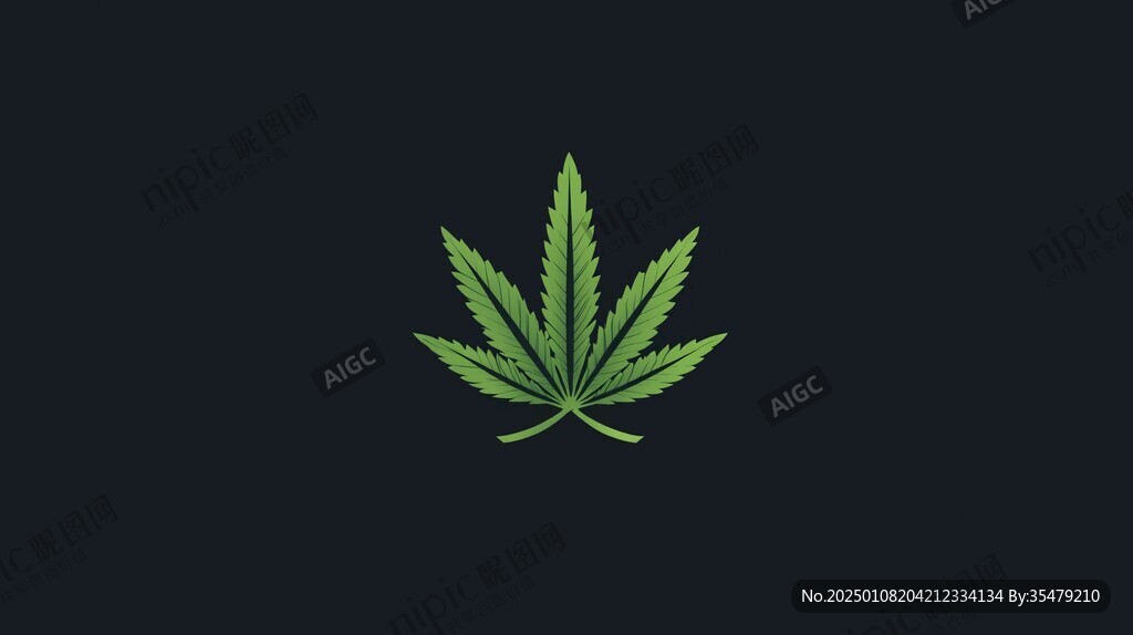 大麻花插画