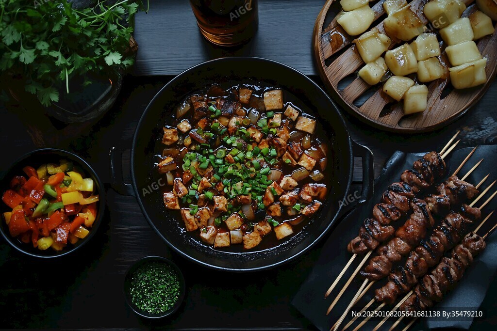 黄焖鸡丁