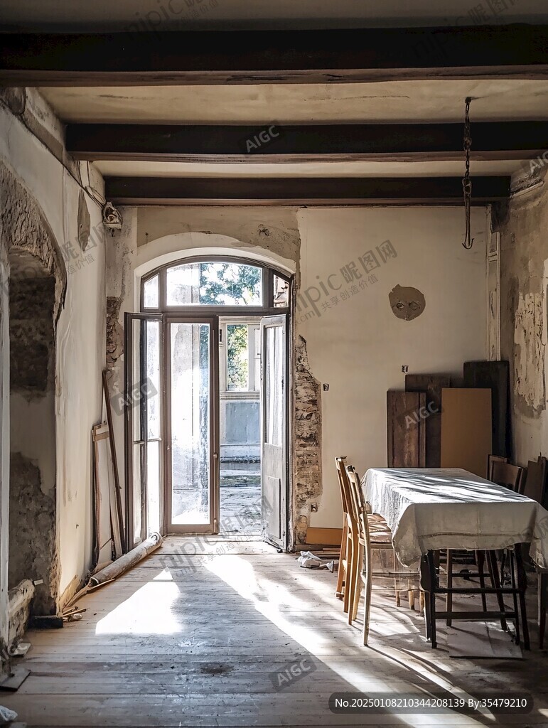 门窗木地板家具餐桌