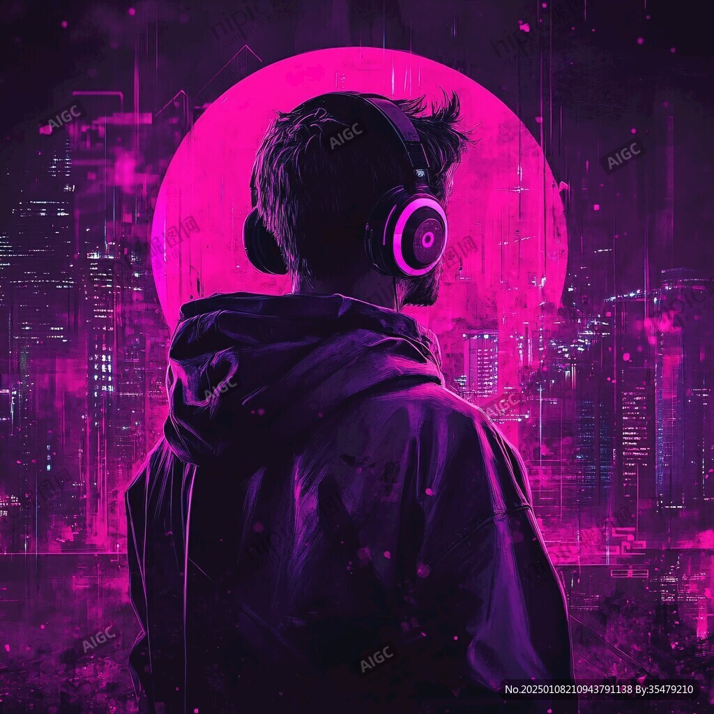 赛博朋克潮流人物