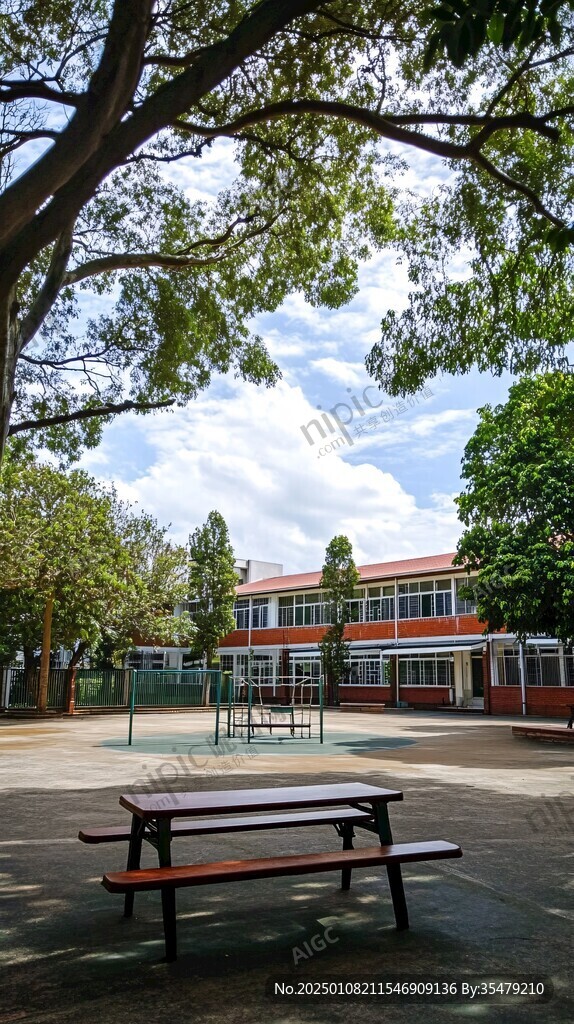 校园风光农村小学
