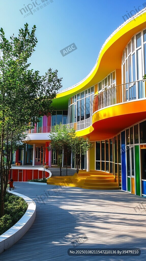 幼儿园建筑外景