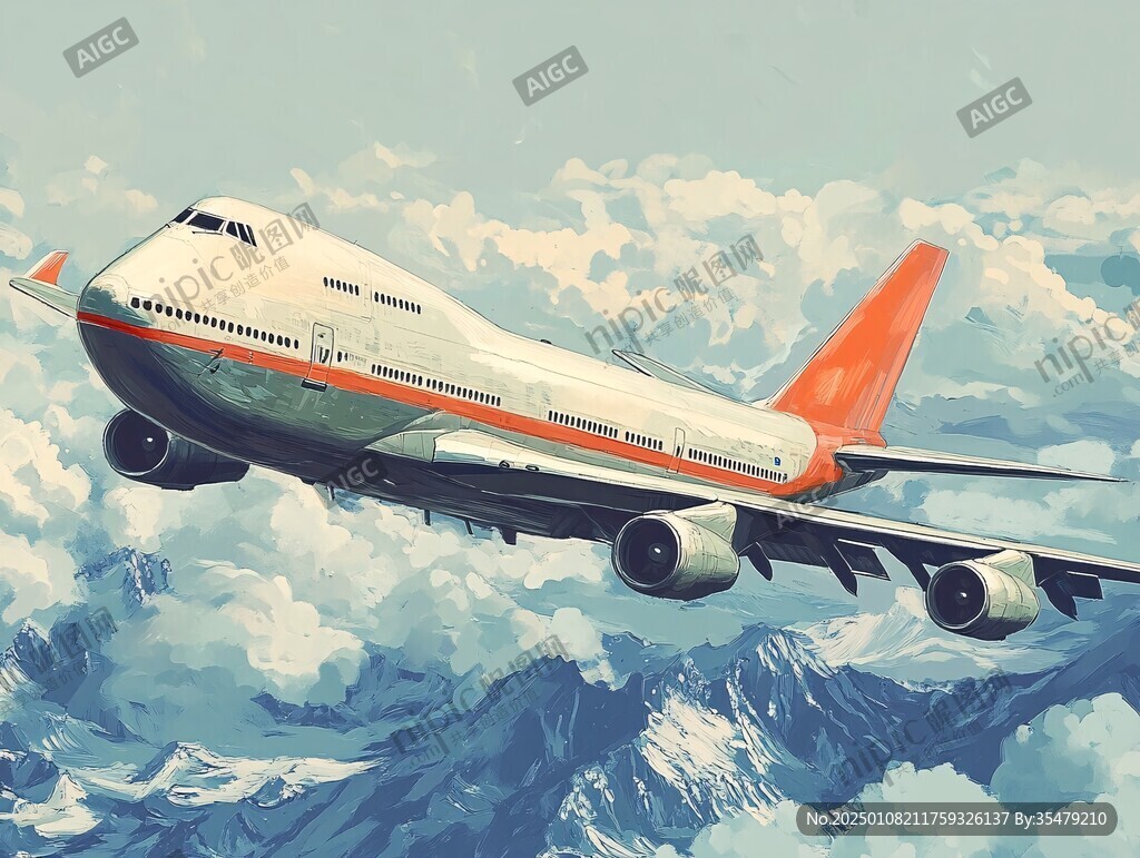 南航插画