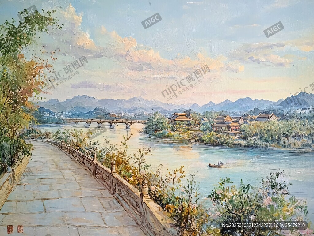横店水彩