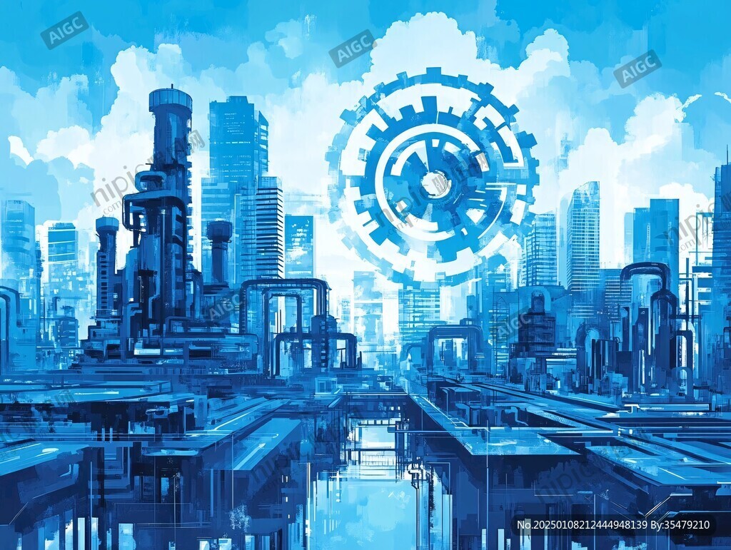 工业插画