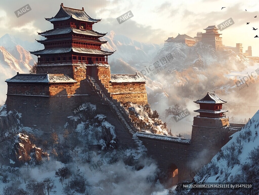 雪山古楼