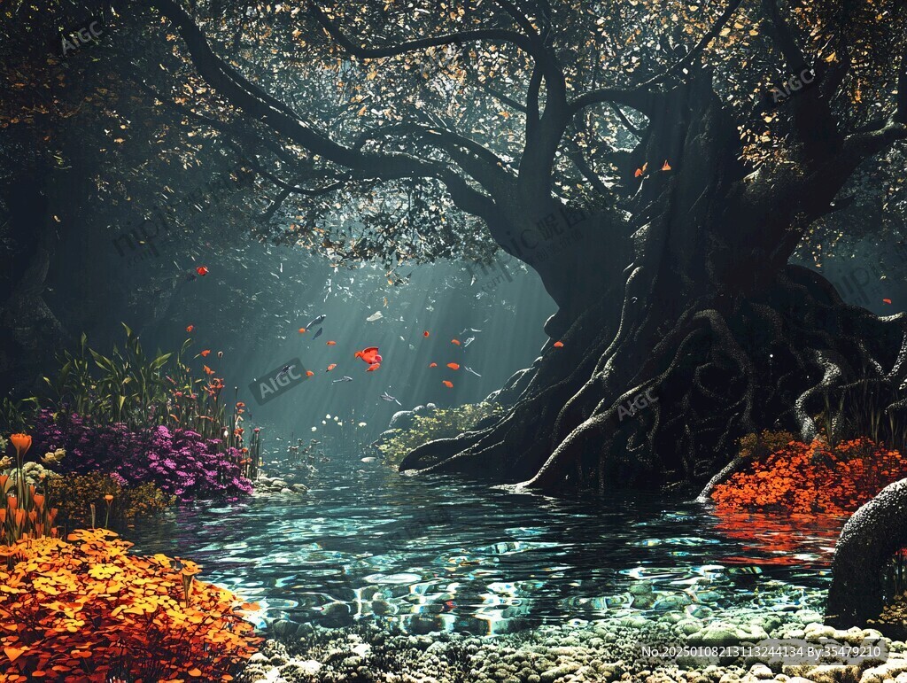 梦幻森林场景