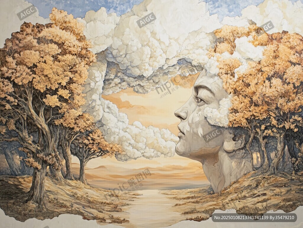 奇幻立体画