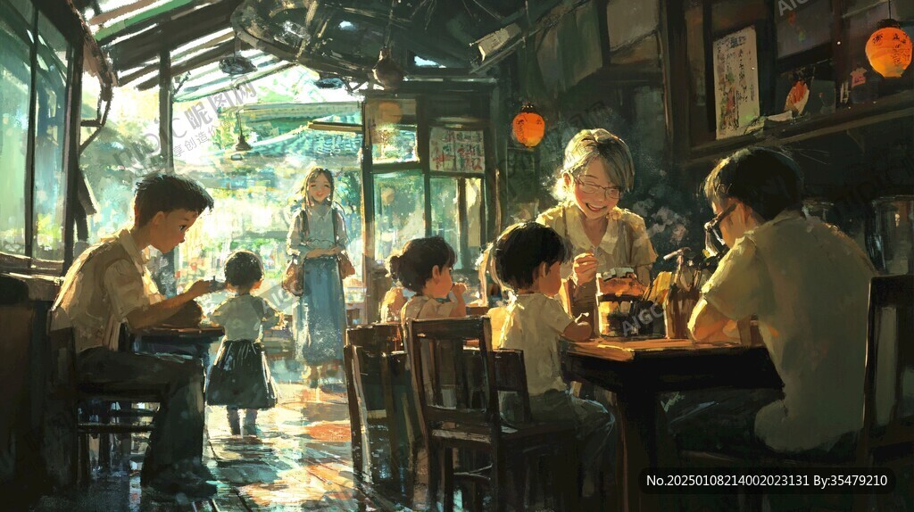 电影原画插画