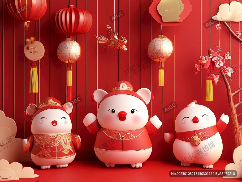 新年形象ip