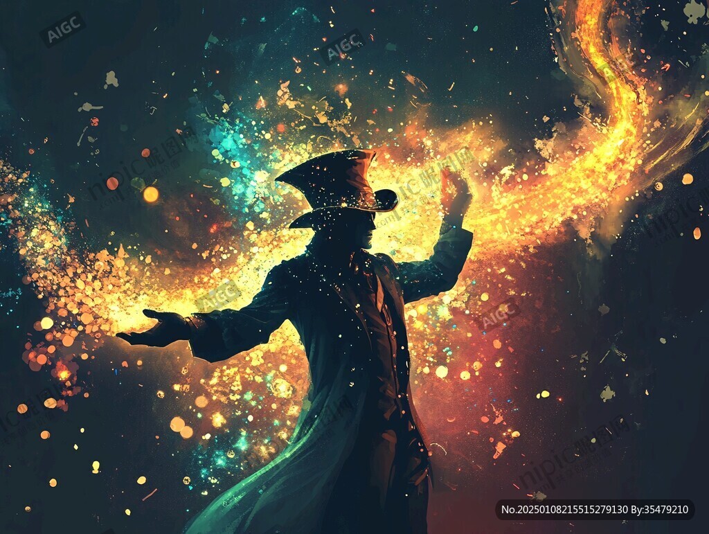 魔法师插画