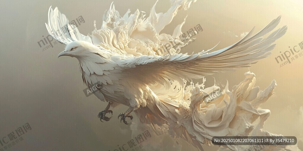 白头翁包装插画