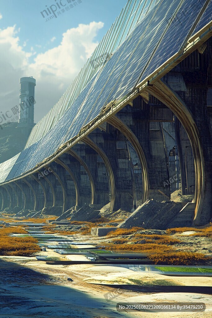 科幻风屋顶