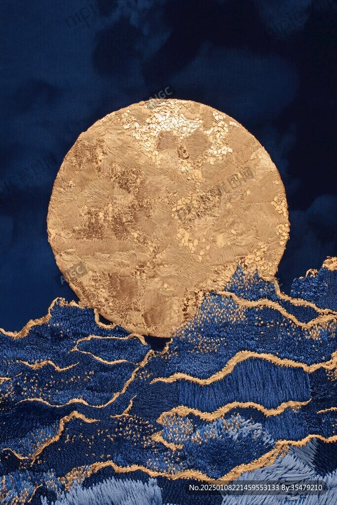 蓝月夜梦幻唯美奇幻