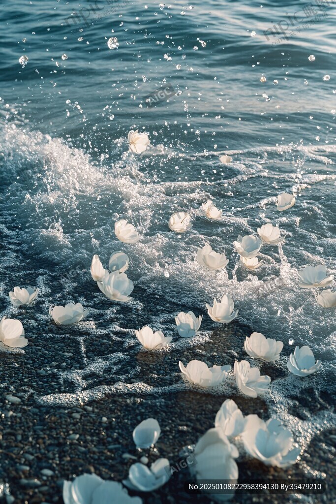 花瓣海