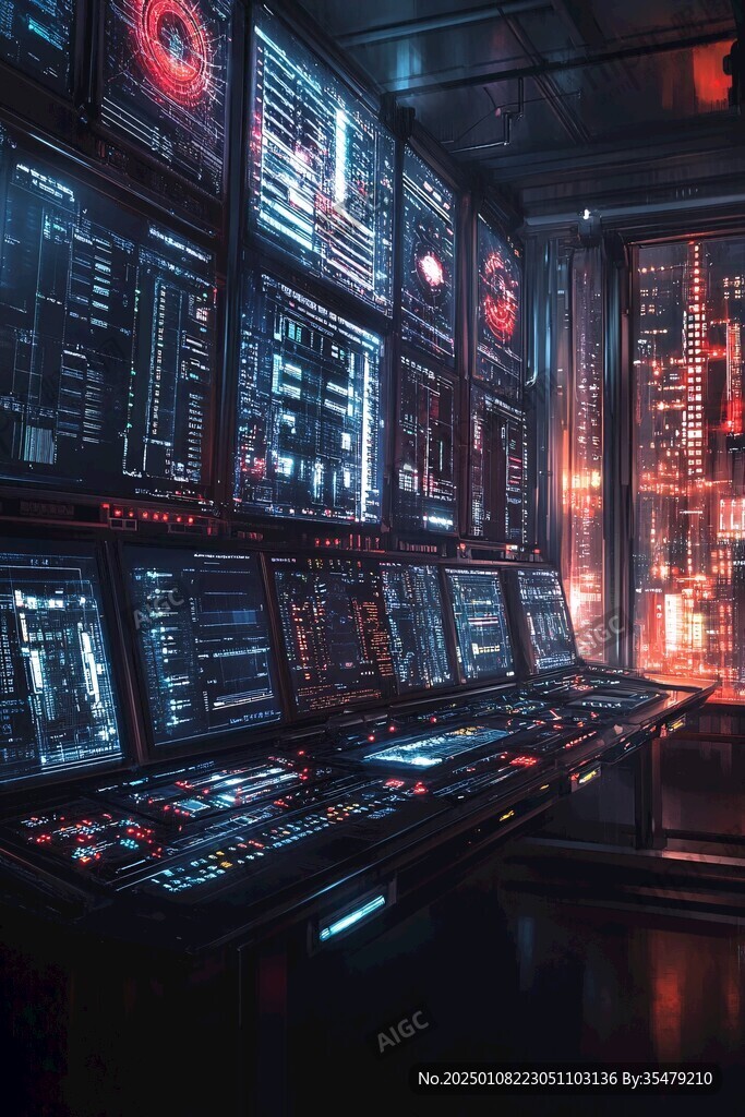宇宙飞船控制室