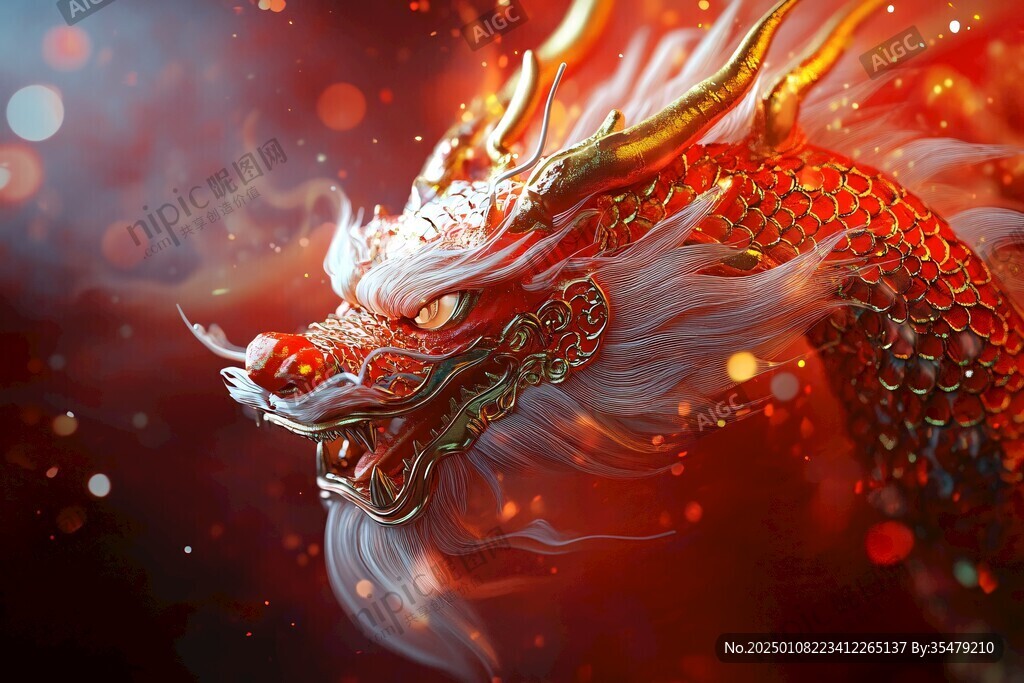 高清唯美双龙戏珠