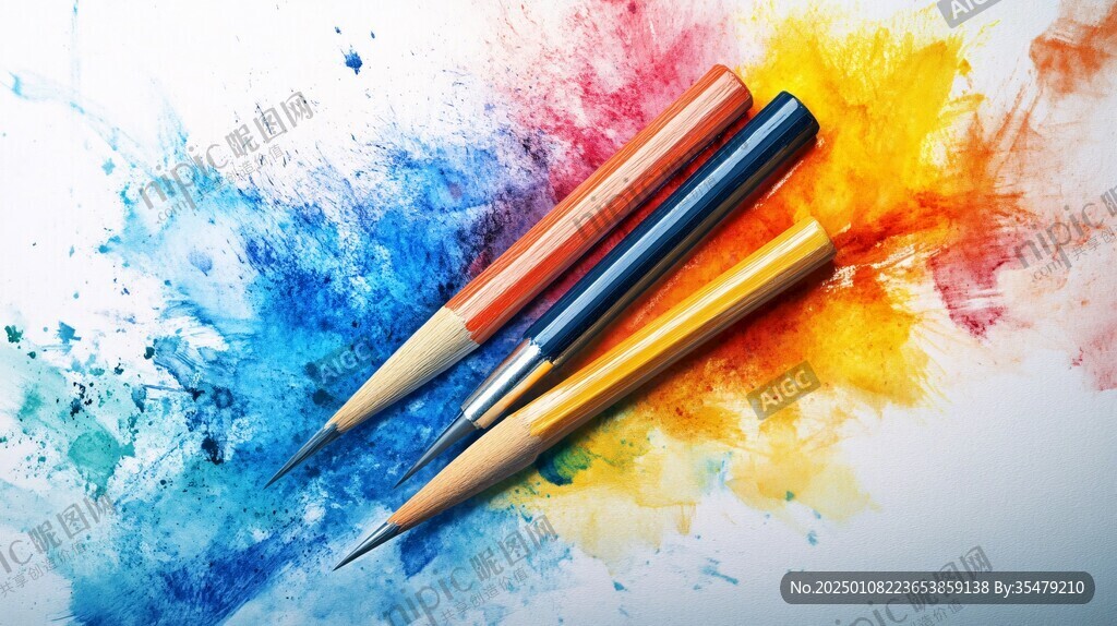 素描画笔色彩速写
