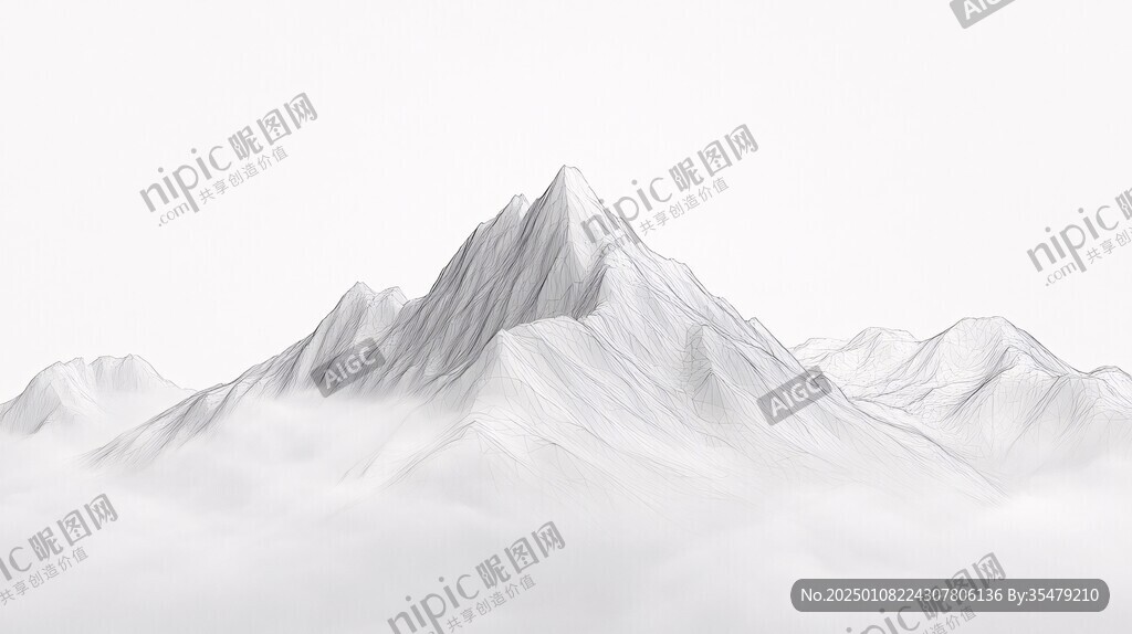 3d山脉背景