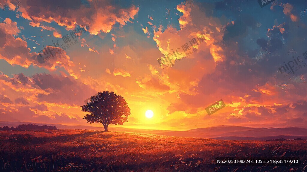 新海诚风格插画