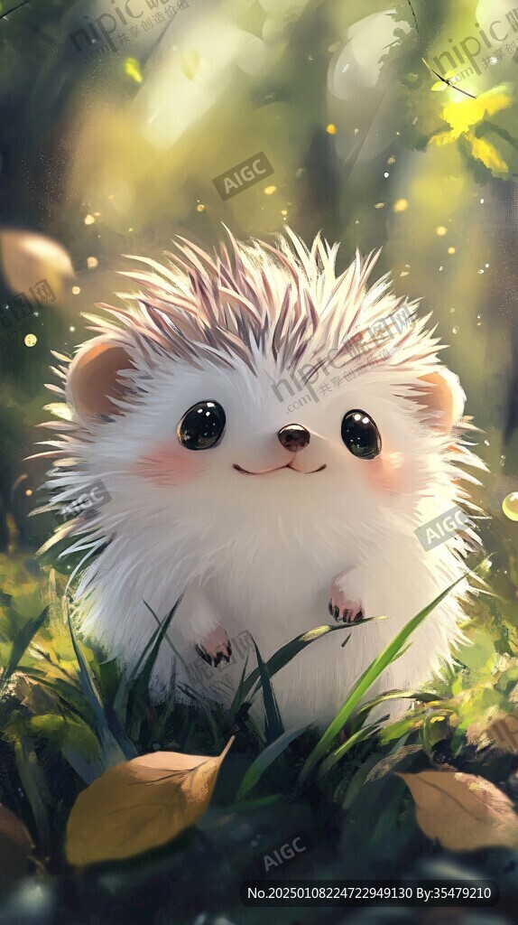 小刺猬临摹