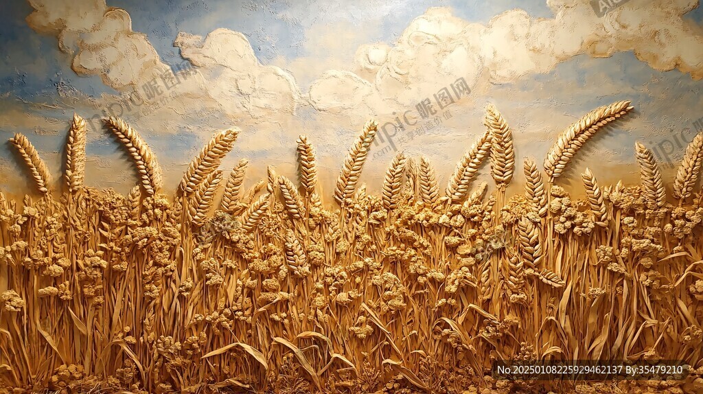 小麦壁画