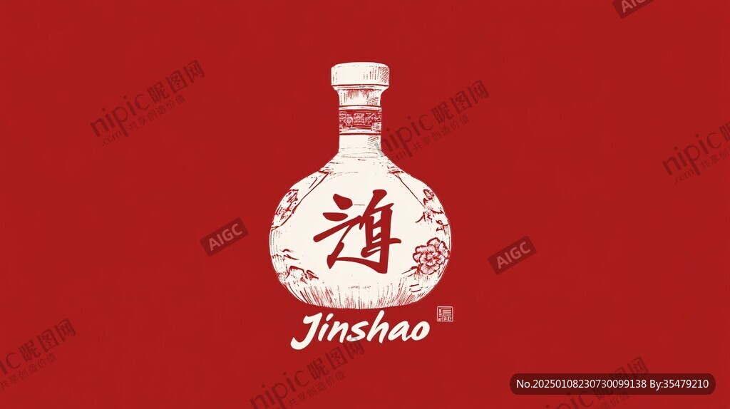 白酒品牌logo设计
