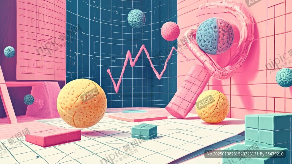 3d立体插画风格