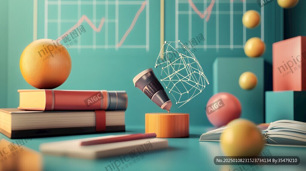 3d立体插画风格