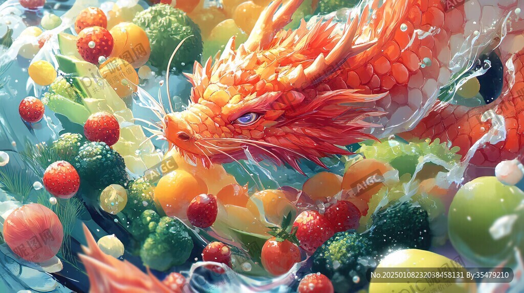 龙年包装插画合集