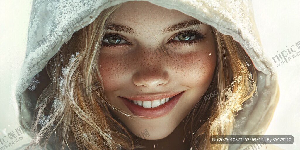 写实人物插画