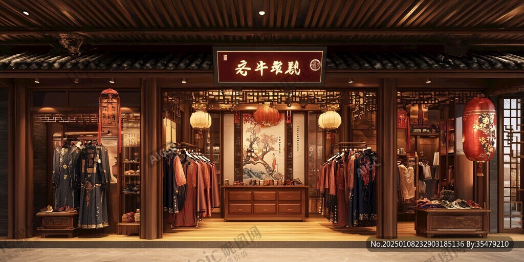 古风女式服装专卖店