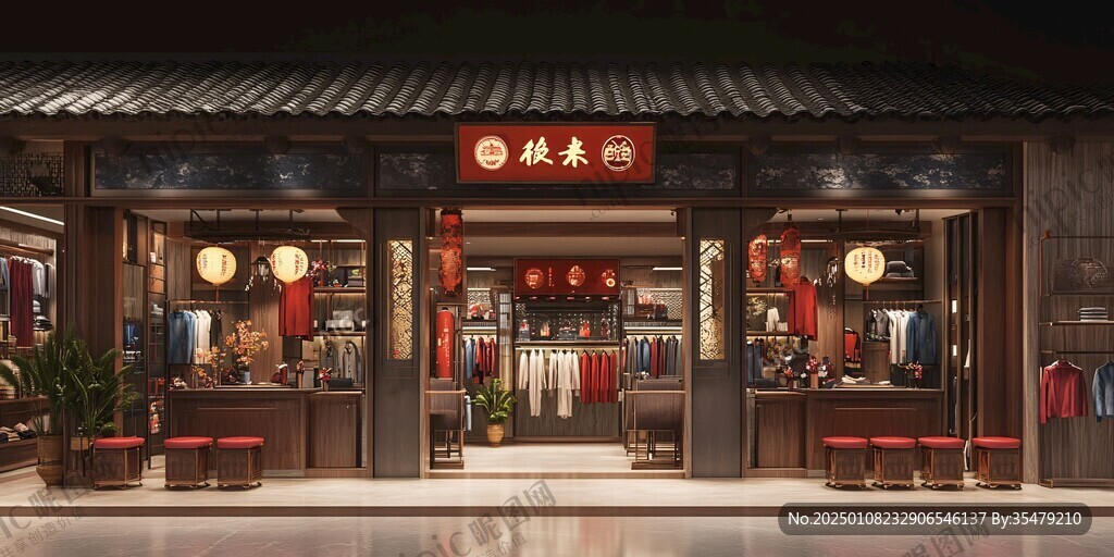 新中式店铺