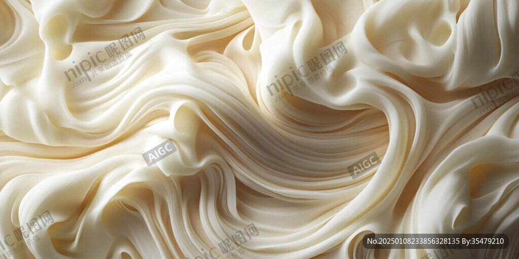 金色抽象流体纹理背景