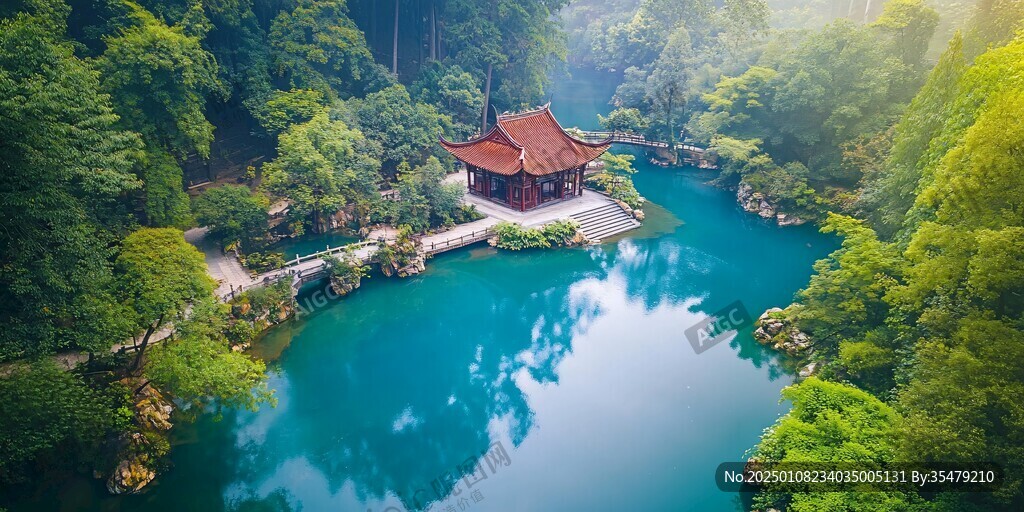 青城山航拍