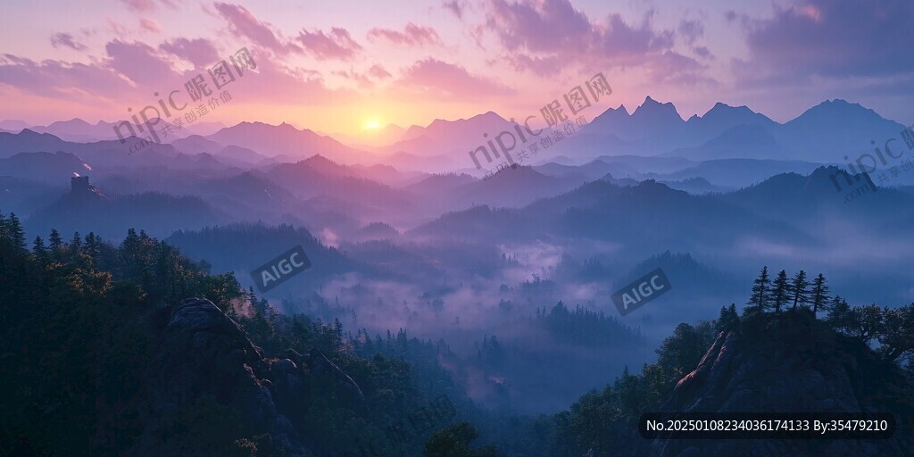 龟峰晨曦