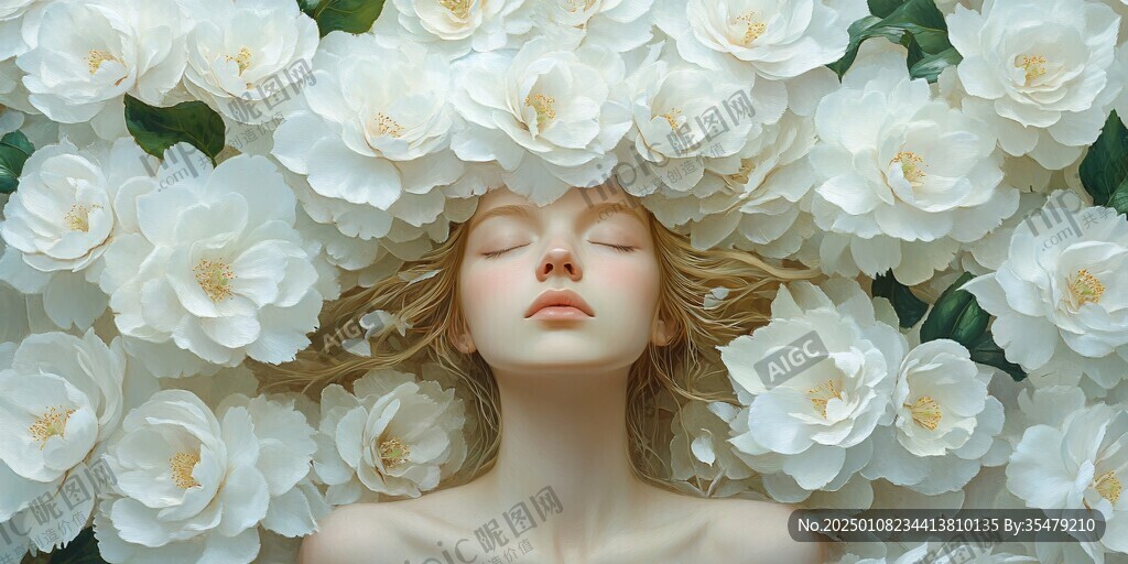 3d立体唯美花卉