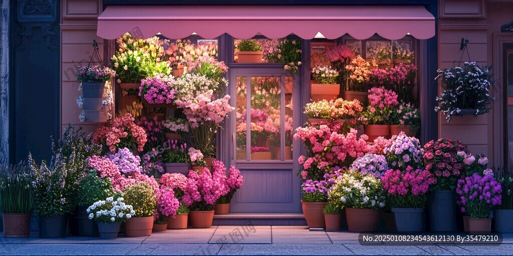 花店橱窗高清大图