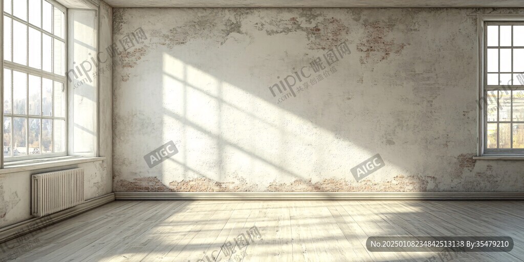 阳光照进室内背景