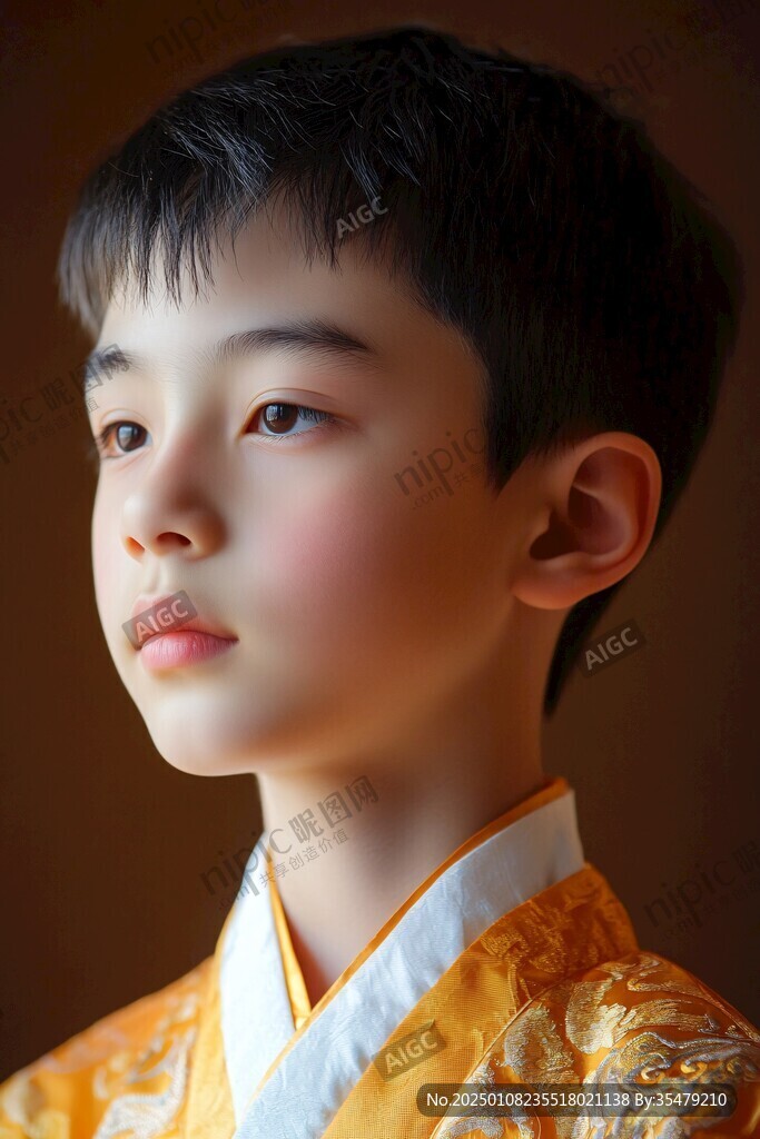 清朝男孩