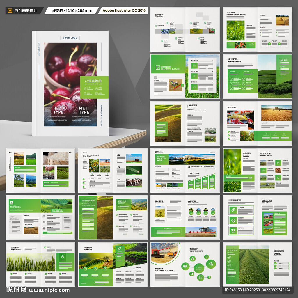 农产品画册