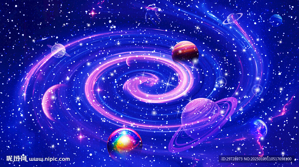宇宙星空星球星系太空