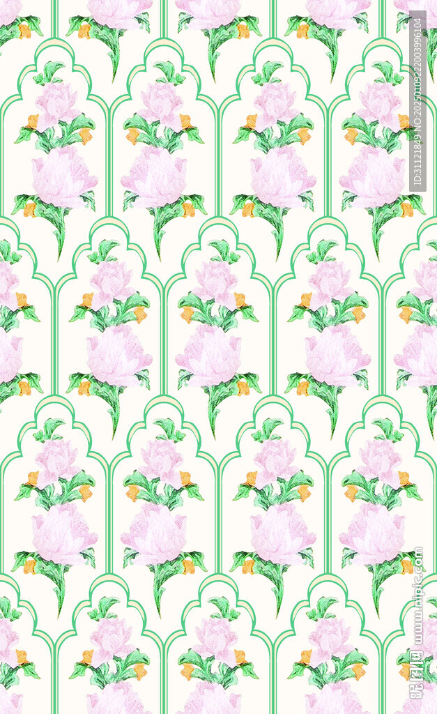 手绘花