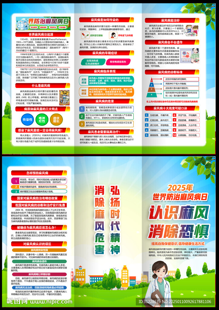 2025年麻风病宣传册