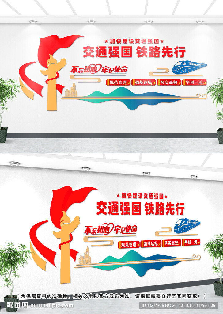 交通强国文化墙