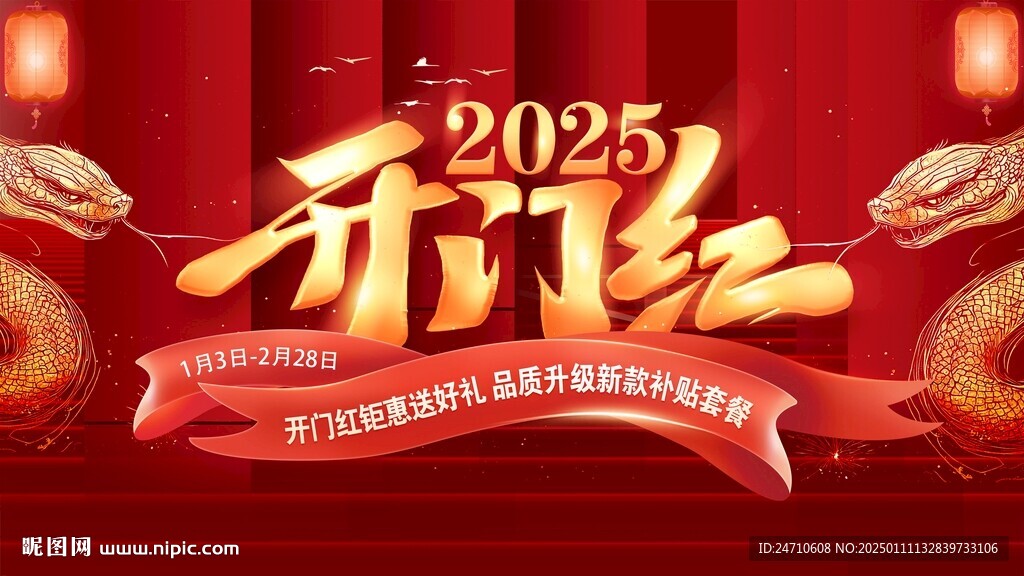 2025开门红展板