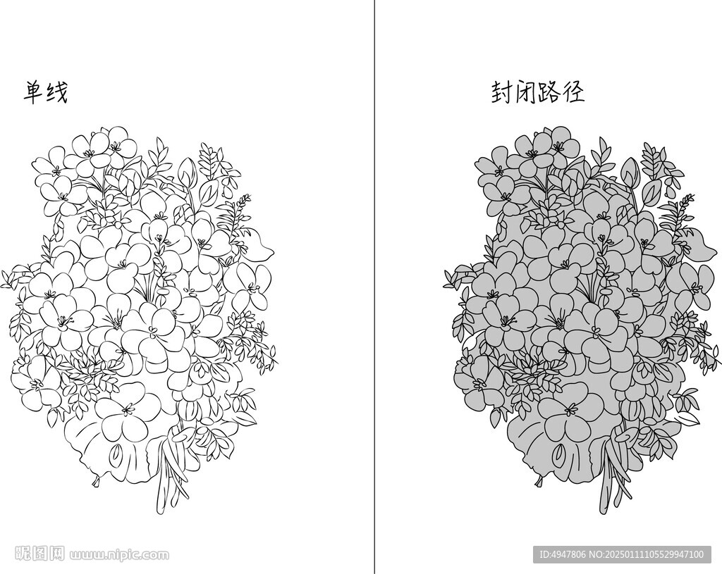 花 矢量图